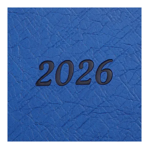 Ежедневник датированный Buromax Prestige 2026 A5 искусственная кожа синий (BM.21147-02) - фото 4