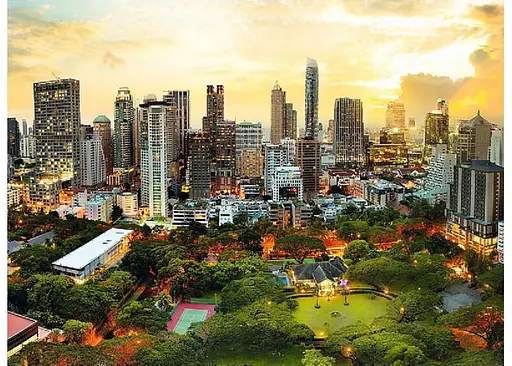 Пазл Trefl Захід сонця в Бангкоку, Таїланд, 3000 ел. (33060) - фото 2