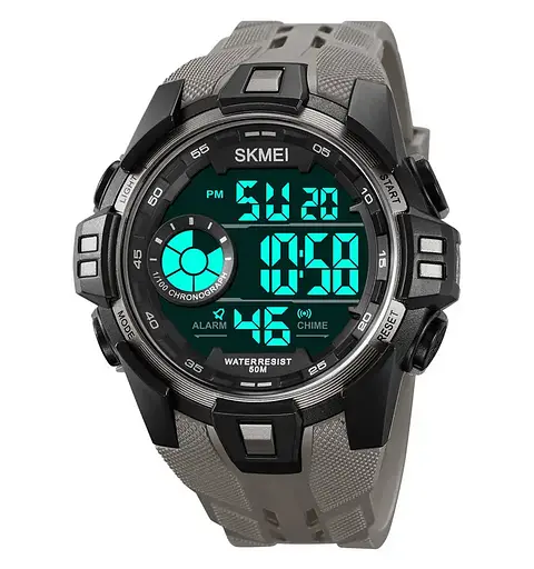 Годинник чоловічий спортивний наручний Skmei 2123 (Сірий) - фото 3