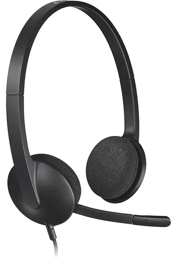 Наушники Stereo Headset H340 Logitech teh0021850 - фото 2