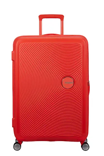 Валіза 77 см American Tourister Soundbox Neon Orange 77x51.5x29.5(32.5) 32G*86003