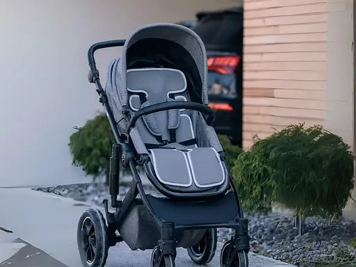 Подкладка для коляски и автокресла FreeON grey-white [CD] - фото 4