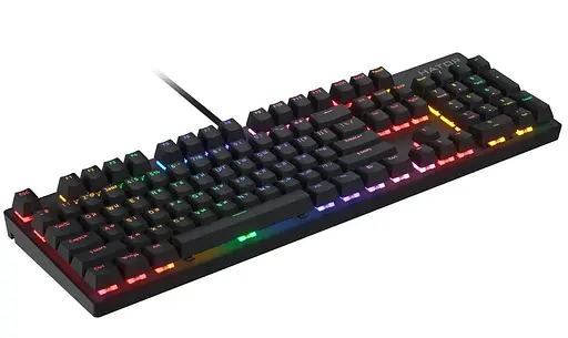 Клавіатура HATOR Icefall Mecha Rainbow Black (HTK104UA) - фото 4