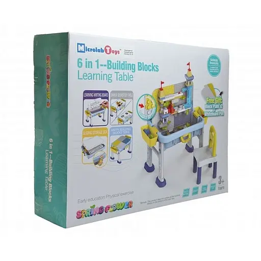 Дитячий ігровий стіл Microlab Toys для конструкторів (GT-15) - фото 6