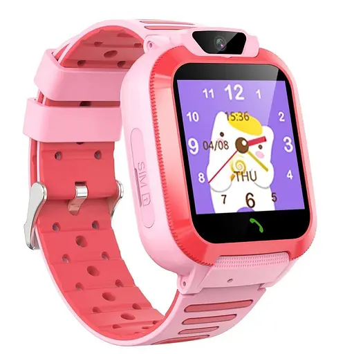 Дитячий смарт-годинник Smart Watch Q8 рожевий - фото 1