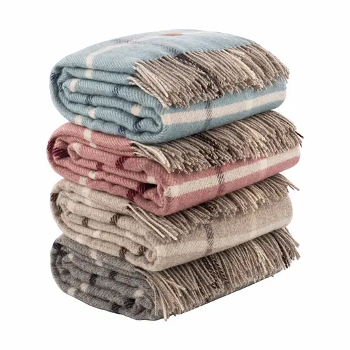 Плед Ardesto Leonardo Alpina 140x200 см 100% серая шерсть (ART0703LM) - фото 7