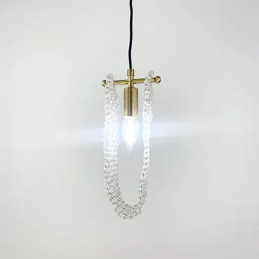 Подвесной светильник с хрустальными бусинами | Line F | Арт. SGA10/1 - фото 4