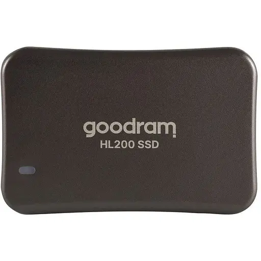 SSD диск зовнішній GoodRam HL200 1 TB Black (SSDPR-HL200-01T) - фото 1