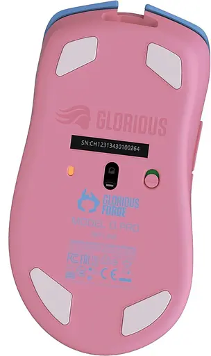Мышь Glorious Model D Pro Skyline Wireless Gaming Mouse Pink/Blue Forge (GLO-MS-PDW-SKY-FORGE) Б/у - фото 4