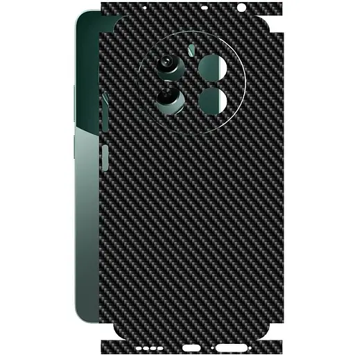 Захисна плівка StatusSKIN для Realme Narzo 70 5G Корпус Вініл Карбон чорний