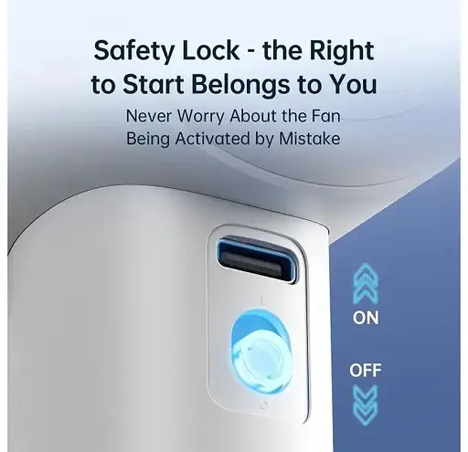 Вентилятор Jisulife Handheld Fan Pro1 белый - фото 7