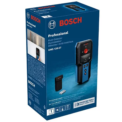 Детектор будівельний Bosch Professional GMS 120-27 акумуляторний (0.601.081.700) - фото 3