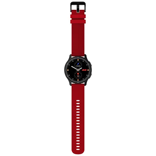 Smart Watch 2E Motion GT2 47mm black/red+ ремінець зелений UA - фото 5