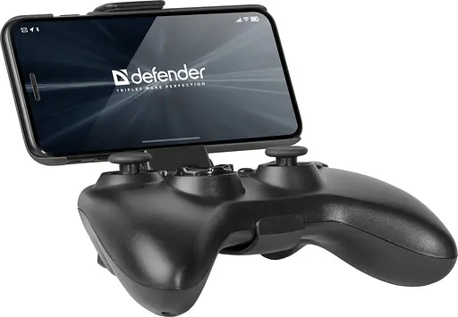 Бездротовий акумуляторний геймпад Defender X7 з холдером PC PS3 Android + вібро (17 кнопок) - фото 3