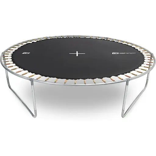 Батут Hop-Sport 12ft (366см) чорно-зелений з зовнішньою сіткою - фото 10