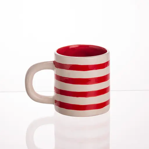 Новогодняя фарфоровая чашка для кофе и чая 350 мл Санта Yiwu CR-1-35 - фото 4