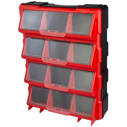 Органайзер пластиковый вертикальный Ultra 12 закрывающихся отсеков 460×360×120мм 7417552 - фото 1