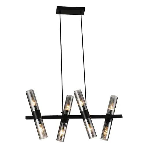 Накладний світильник Ardero BL1844-2 AURORA під лампу чорний - фото 1