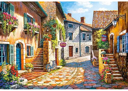 Пазл Castorland Улица в цветах 1000 эл. (C-103744) - фото 2