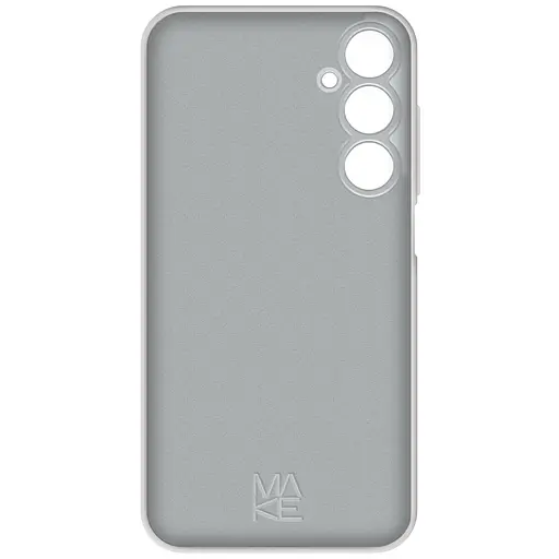Чехол Make Samsung A16 Silicone Silver - фото 4