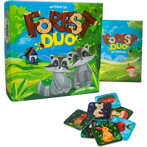 Настольная игра Forest Duo Strateg 30867 укр. - фото 1