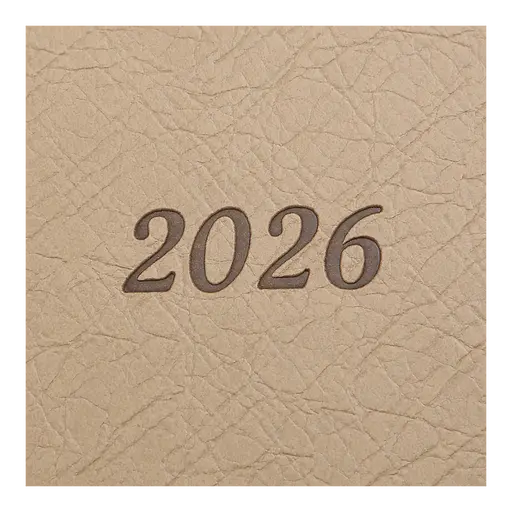 Ежедневник датированный Buromax Prestige 2026 A5 искусственная кожа бежевый (BM.21147-28) - фото 4