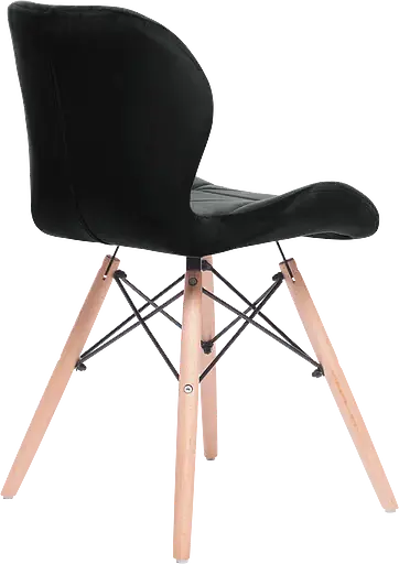 Кухонный стул GT Racer черный (X-D27 Velvet Black) - фото 5