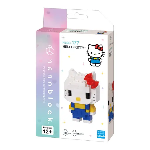 Конструктор Nanoblock Хелоу Китти 140 элементов (124148) - фото 4