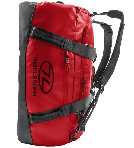 Сумка дорожная водозащищенная Highlander Hauler Duffel 90L Red (DB134-RD) - фото 3