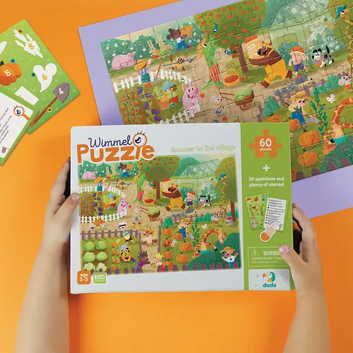 Дитячий Віммельпазл Літо на селі 300558, 60 елементів - фото 8