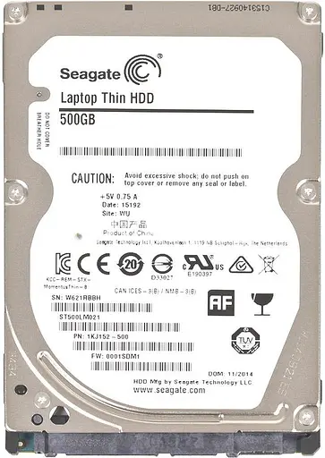 Жесткий диск 2.5 Seagate 500GB ST500LM023 Б/У - фото 2