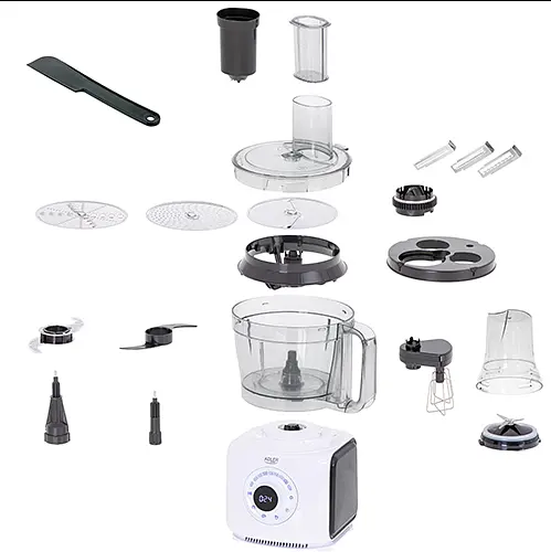 Кухонный комбайн 12в1 Adler AD 4224 LCD - фото 6