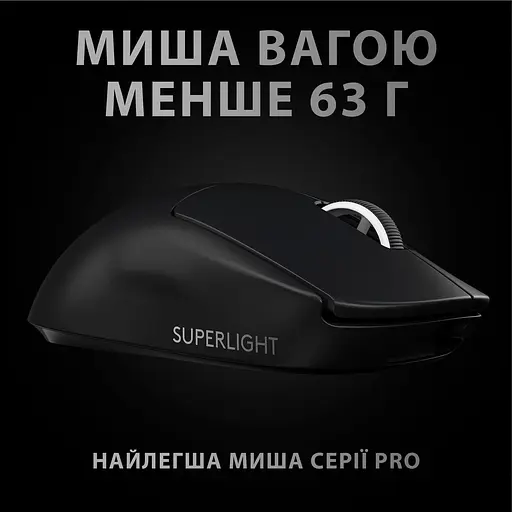 Мышь Logitech G Pro X Superlight Wireless Black (910-005880) Б/у - фото 3