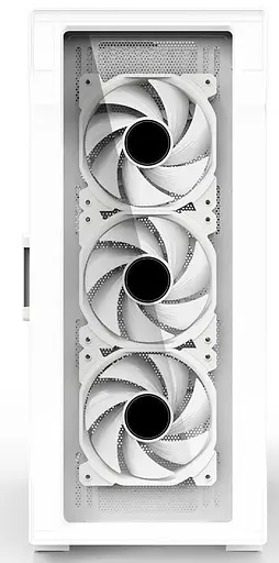 Корпус Zalman I3 Neo TG Tempered Glass без БЖ White (I3NEOTGWHITE) Без БП - фото 5