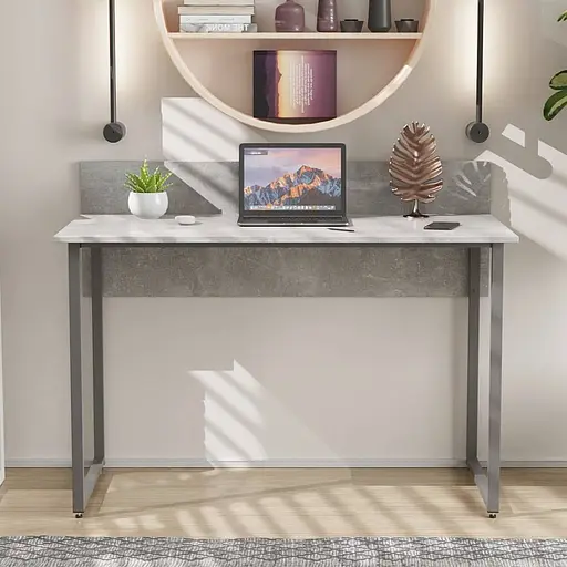 Стіл письмовий Скай Ferrum-decor 75x120x60 Сірий метал ДСП Бетон 32 мм (FRD-106662)