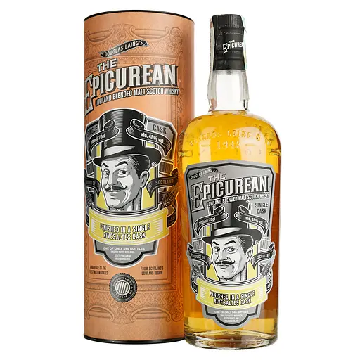 Віскі The Epicurean Single Rivesaltes Wine Cask 48% 0.7 л в подарунковій упаковці
