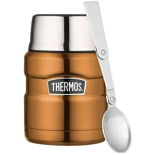 Термос для еды Thermos с ложкой 470 Медь (1099-173023)
