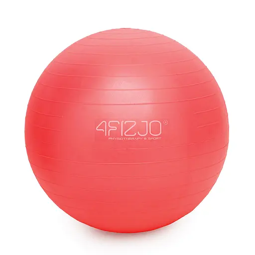 М'яч для фітнесу (фітбол) 4FIZJO 55 см Anti-Burst Red 4FJ0031 (P-5907222931509) - фото 2