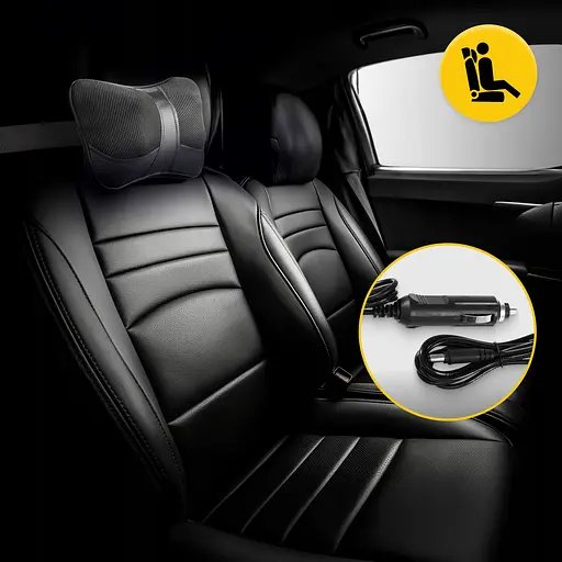 Подушка-масажер 4FIZJO Shiatsu Ultra+ 4FJ0560 Black (P-5907739319173) - фото 9