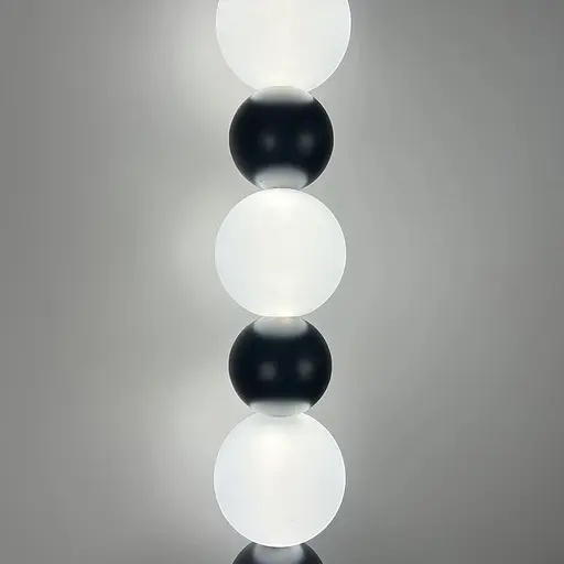 Стильные светодиодные бра в черном корпусе 75х12 см Line F Арт. WNO22/3 BK - фото 4