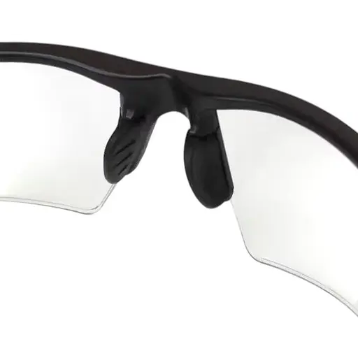 Очки DeWalt Crosscut прозрачные поликарбонатные с резиновыми скобками и носодержателями (DPG100-1D) - фото 6