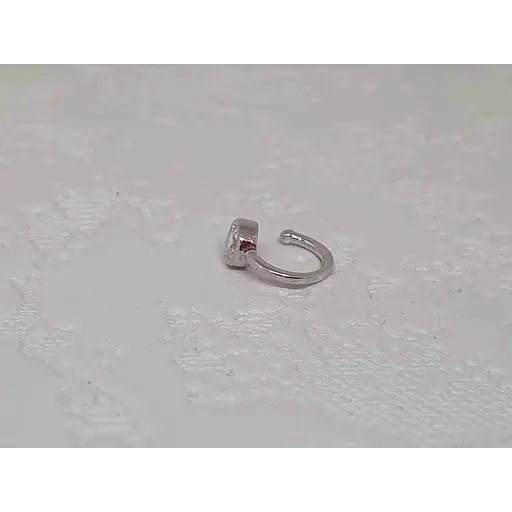 Срібна сережка-кафф на хелікс Umax. 7044U - фото 3