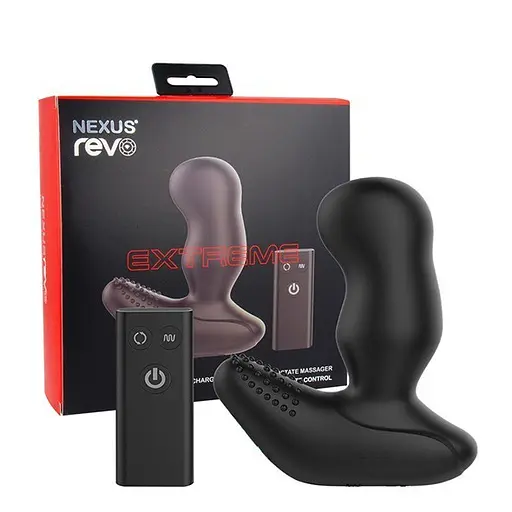 Стимулятор простати Nexus Revo Extreme, 14 см чорний - фото 7