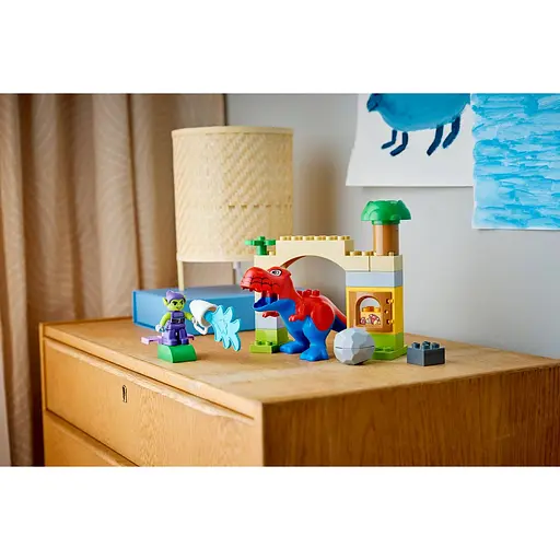 Конструктор LEGO DUPLO Disney Динозавр Spidey-Rex проти Зеленого Гобліна 25 деталей (10463) - фото 4