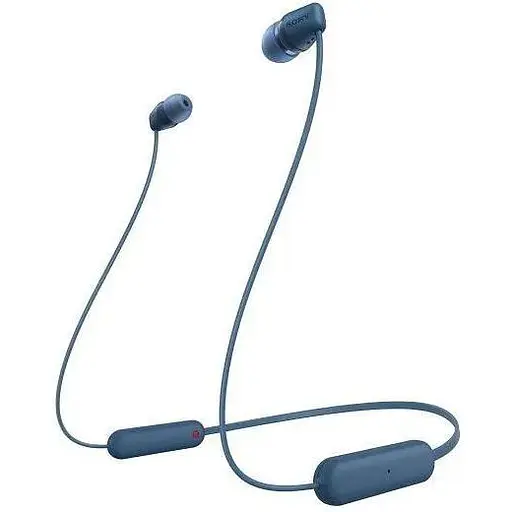 Навушники з мікрофоном Sony WI-C100 Blue (WIC100L.CE7) - фото 1
