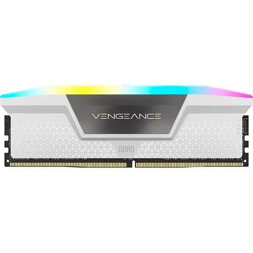 Модуль пам'яті DDR5 Corsair Vengeance RGB 2x16GB 6400MHz White (CMH32GX5M2B6400Z32W) [150012] - фото 4