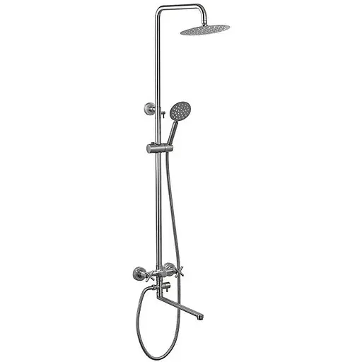 Душева система Mixxus DVE-006-J MI6085, Нержавіюча сталь - фото 1