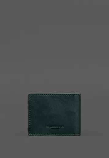 Кожаная обложка для служебного удостоверения Национальной гвардии Зеленая - фото 4