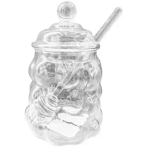 Банка для меда Honeycomb с ложкой 380 мл (R32717)