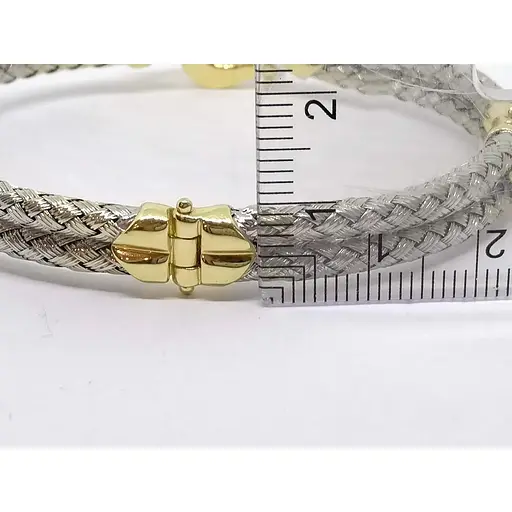 Золотий жорсткий браслет Столична Ювелірна Фабрика. 322495Ж - фото 5